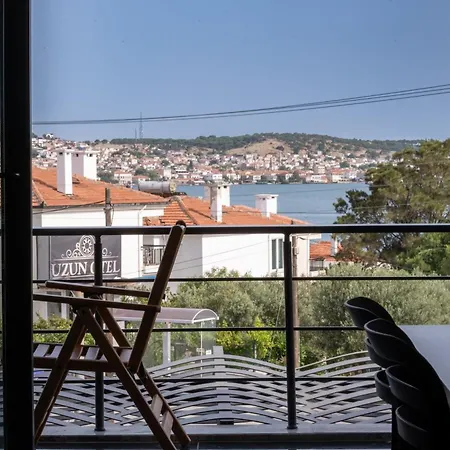 Select Cunda - Sea View With Garden 2 Bedroom At Cunda Island Apartmán *