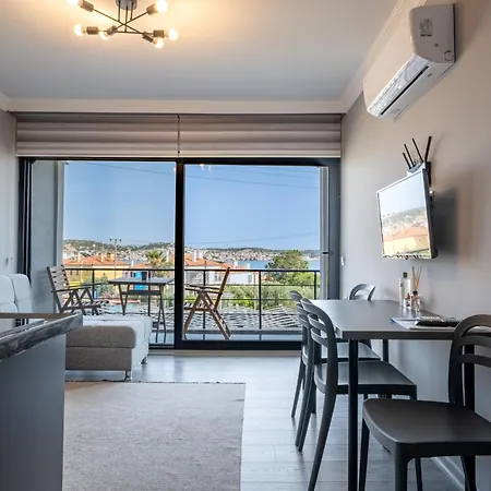 Apartmán Select Cunda - Sea View With Garden 2 Bedroom At Cunda Island *