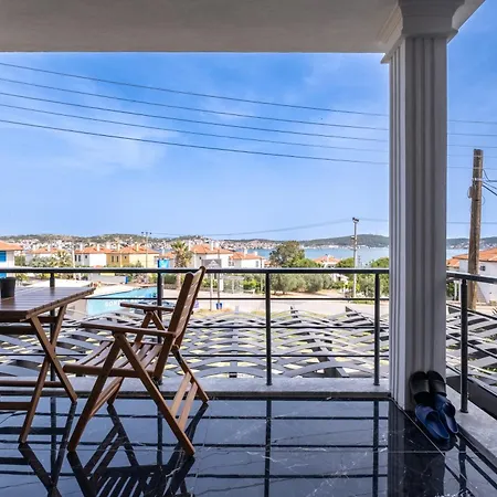 Select Cunda - Sea View With Garden 2 Bedroom At Cunda Island Apartmán *